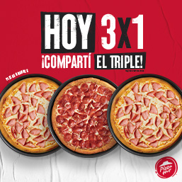 3x1 Pizzas Grandes App-Web