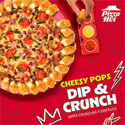 Cheesy Pops Dip & Crunch