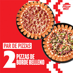 2 Pizza Borde Relleno
